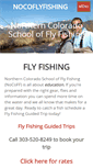 Mobile Screenshot of nocoflyfishing.com